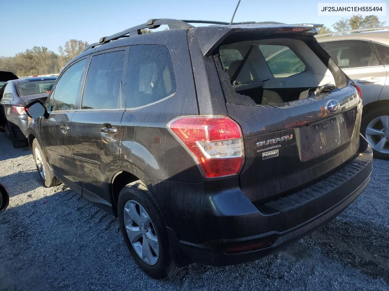 2014 Subaru Forester 2.5I Limited VIN: JF2SJAHC1EH555494 Lot: 76179984