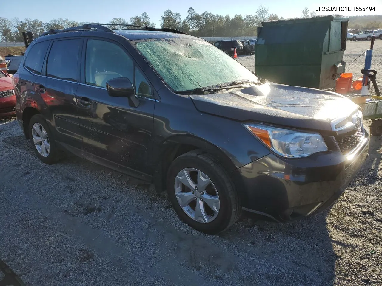 2014 Subaru Forester 2.5I Limited VIN: JF2SJAHC1EH555494 Lot: 76179984