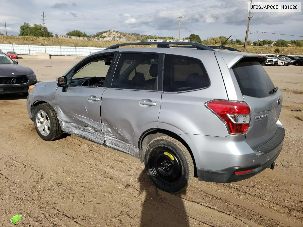 2014 Subaru Forester 2.5I Touring VIN: JF2SJAPC8EH431028 Lot: 76241514