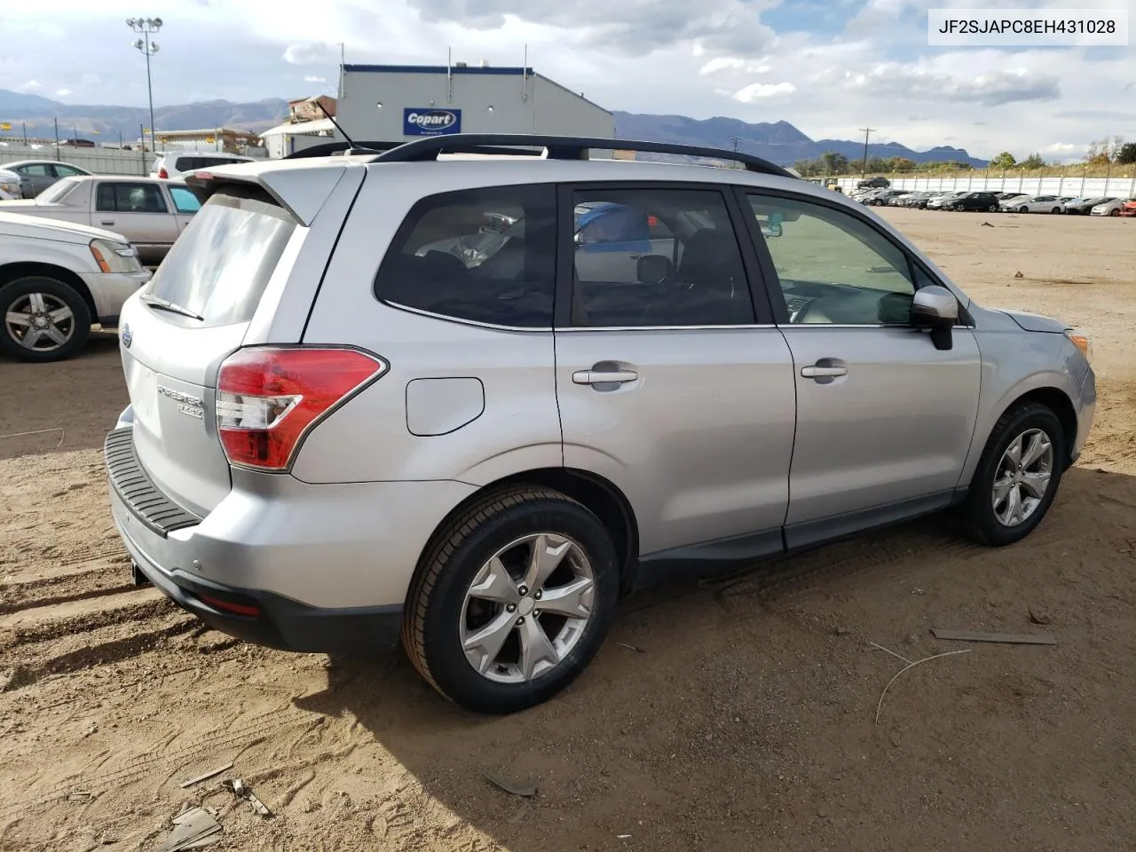 2014 Subaru Forester 2.5I Touring VIN: JF2SJAPC8EH431028 Lot: 76241514