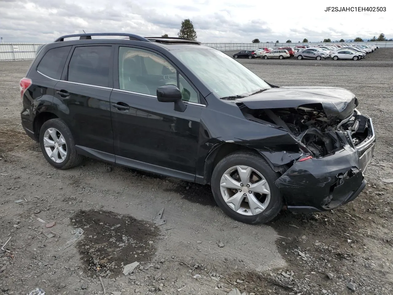 2014 Subaru Forester 2.5I Limited VIN: JF2SJAHC1EH402503 Lot: 76346764