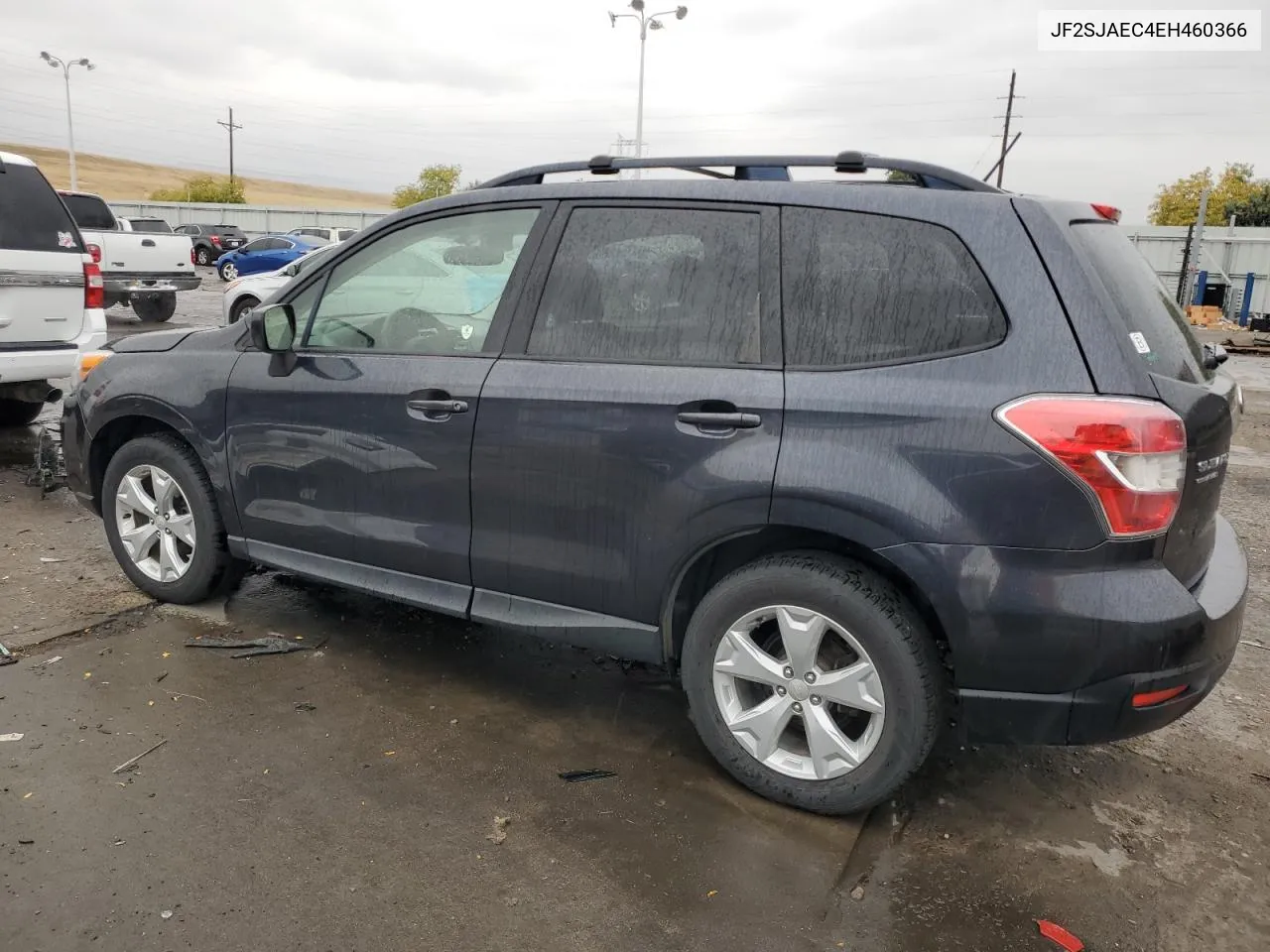 2014 Subaru Forester 2.5I Premium VIN: JF2SJAEC4EH460366 Lot: 76400594