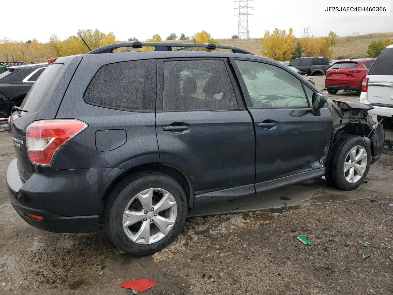 2014 Subaru Forester 2.5I Premium VIN: JF2SJAEC4EH460366 Lot: 76400594