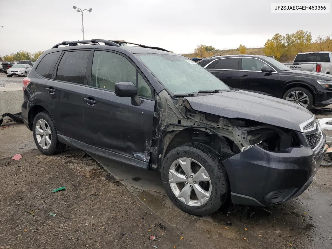 2014 Subaru Forester 2.5I Premium VIN: JF2SJAEC4EH460366 Lot: 76400594