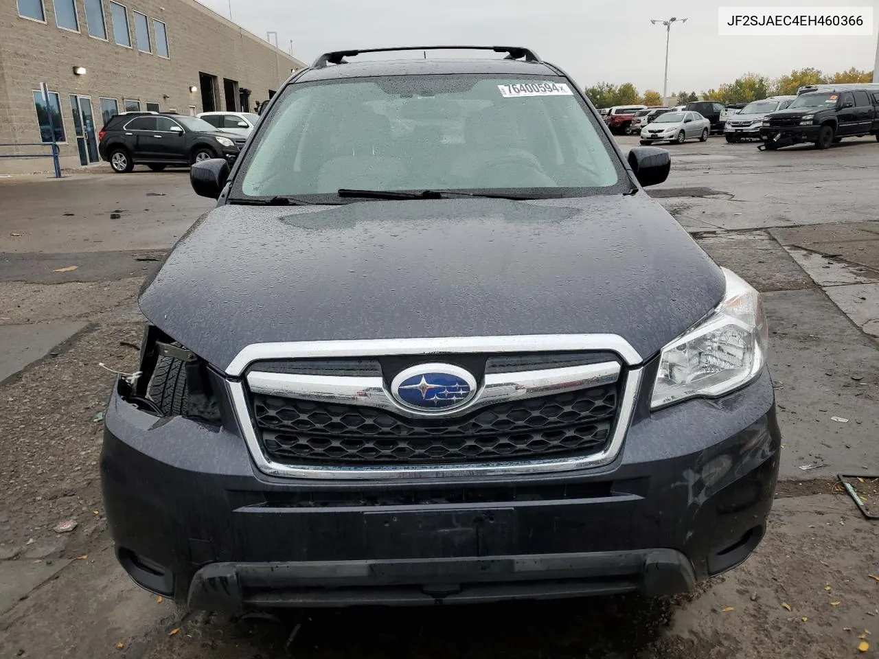 2014 Subaru Forester 2.5I Premium VIN: JF2SJAEC4EH460366 Lot: 76400594