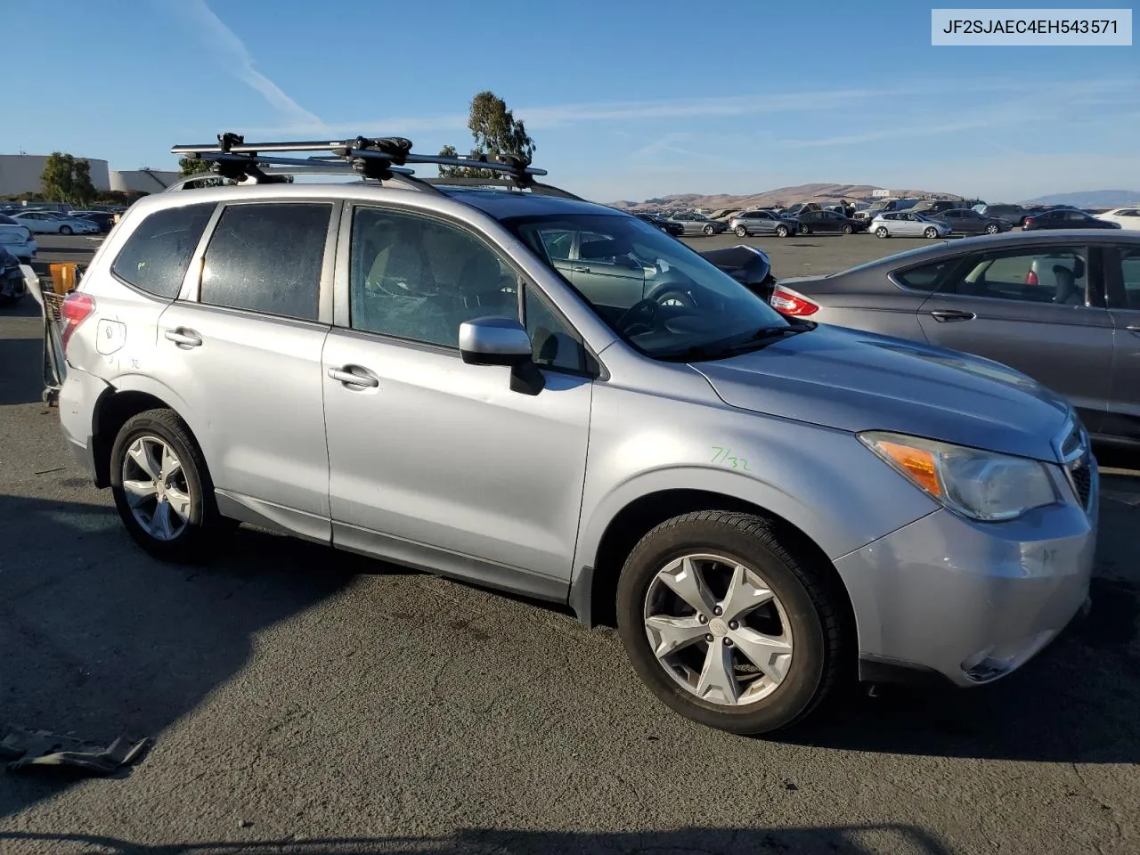 2014 Subaru Forester 2.5I Premium VIN: JF2SJAEC4EH543571 Lot: 76717854