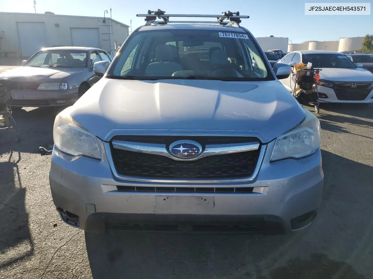 2014 Subaru Forester 2.5I Premium VIN: JF2SJAEC4EH543571 Lot: 76717854