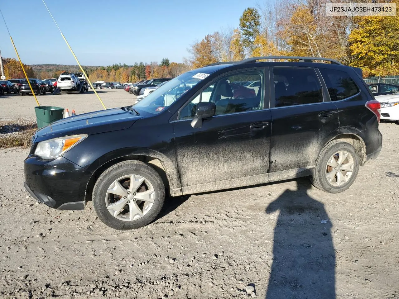 2014 Subaru Forester 2.5I Limited VIN: JF2SJAJC3EH473423 Lot: 76757164