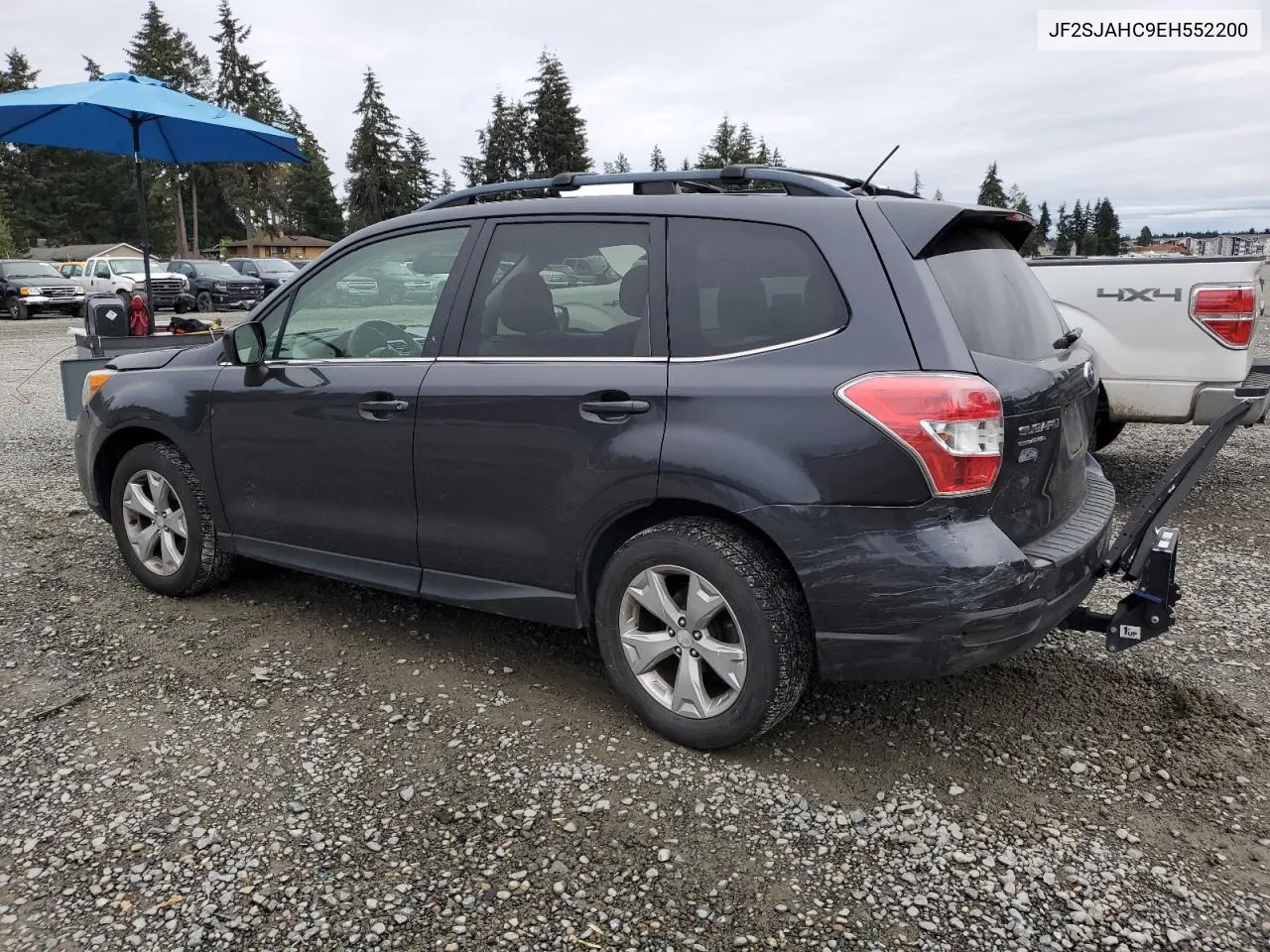 2014 Subaru Forester 2.5I Limited VIN: JF2SJAHC9EH552200 Lot: 76777064