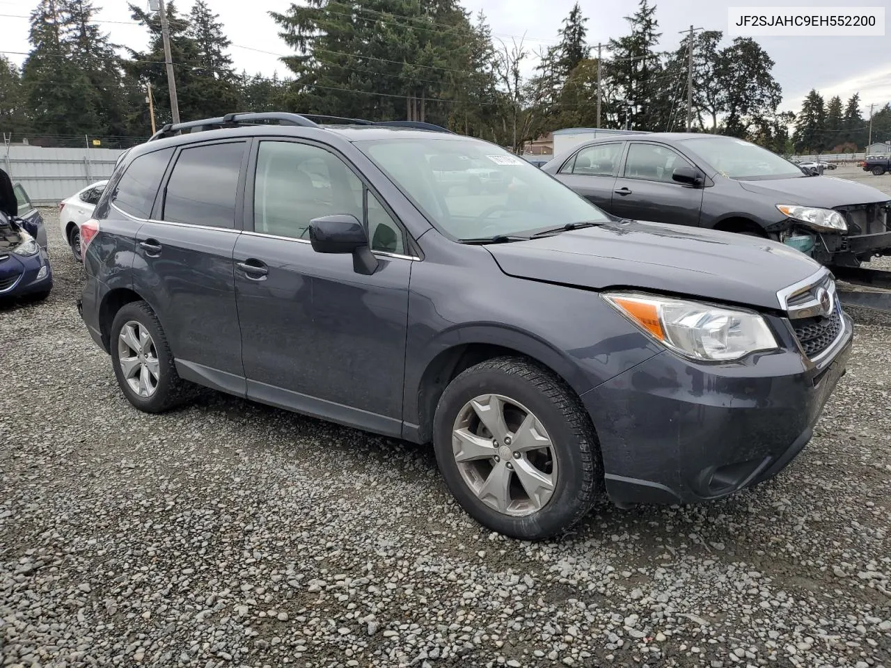 2014 Subaru Forester 2.5I Limited VIN: JF2SJAHC9EH552200 Lot: 76777064