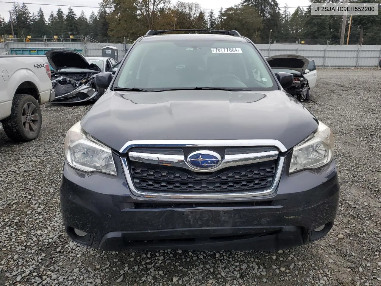 2014 Subaru Forester 2.5I Limited VIN: JF2SJAHC9EH552200 Lot: 76777064