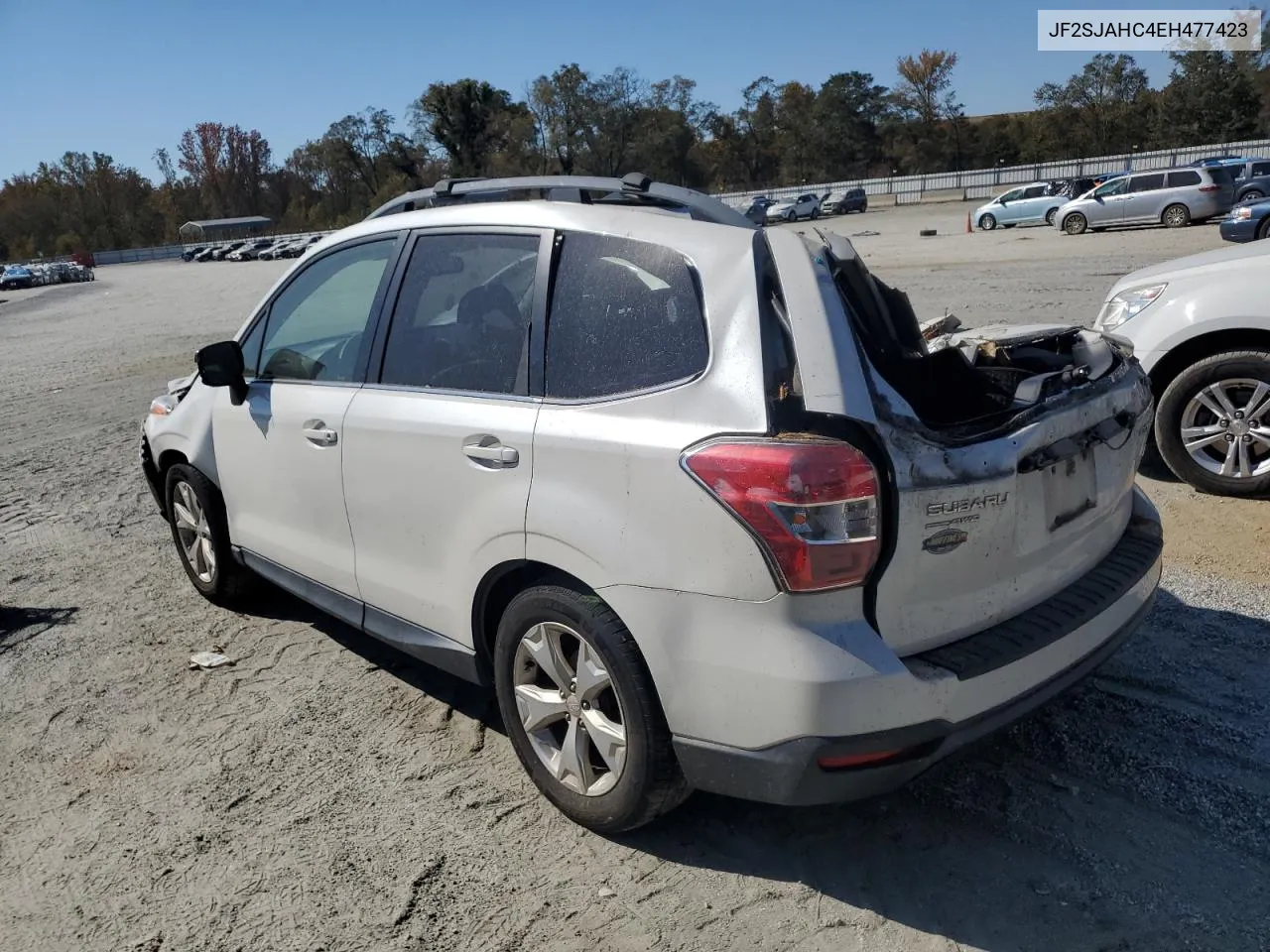 2014 Subaru Forester 2.5I Limited VIN: JF2SJAHC4EH477423 Lot: 77037234