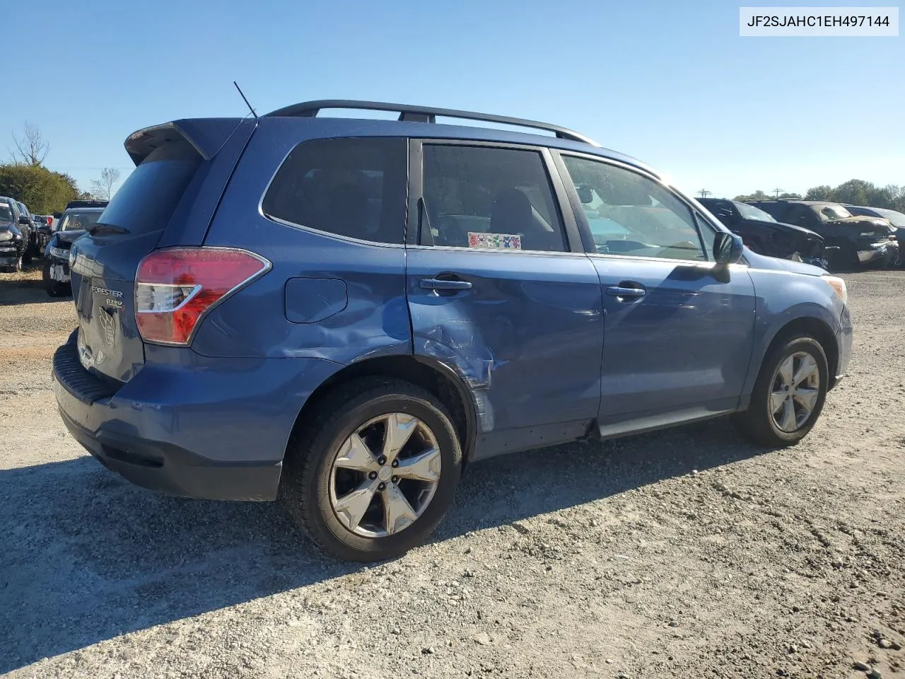 2014 Subaru Forester 2.5I Limited VIN: JF2SJAHC1EH497144 Lot: 77065264