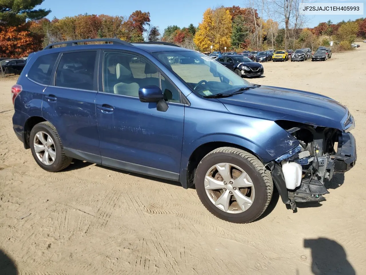 2014 Subaru Forester 2.5I Limited VIN: JF2SJAJC1EH405993 Lot: 77355984