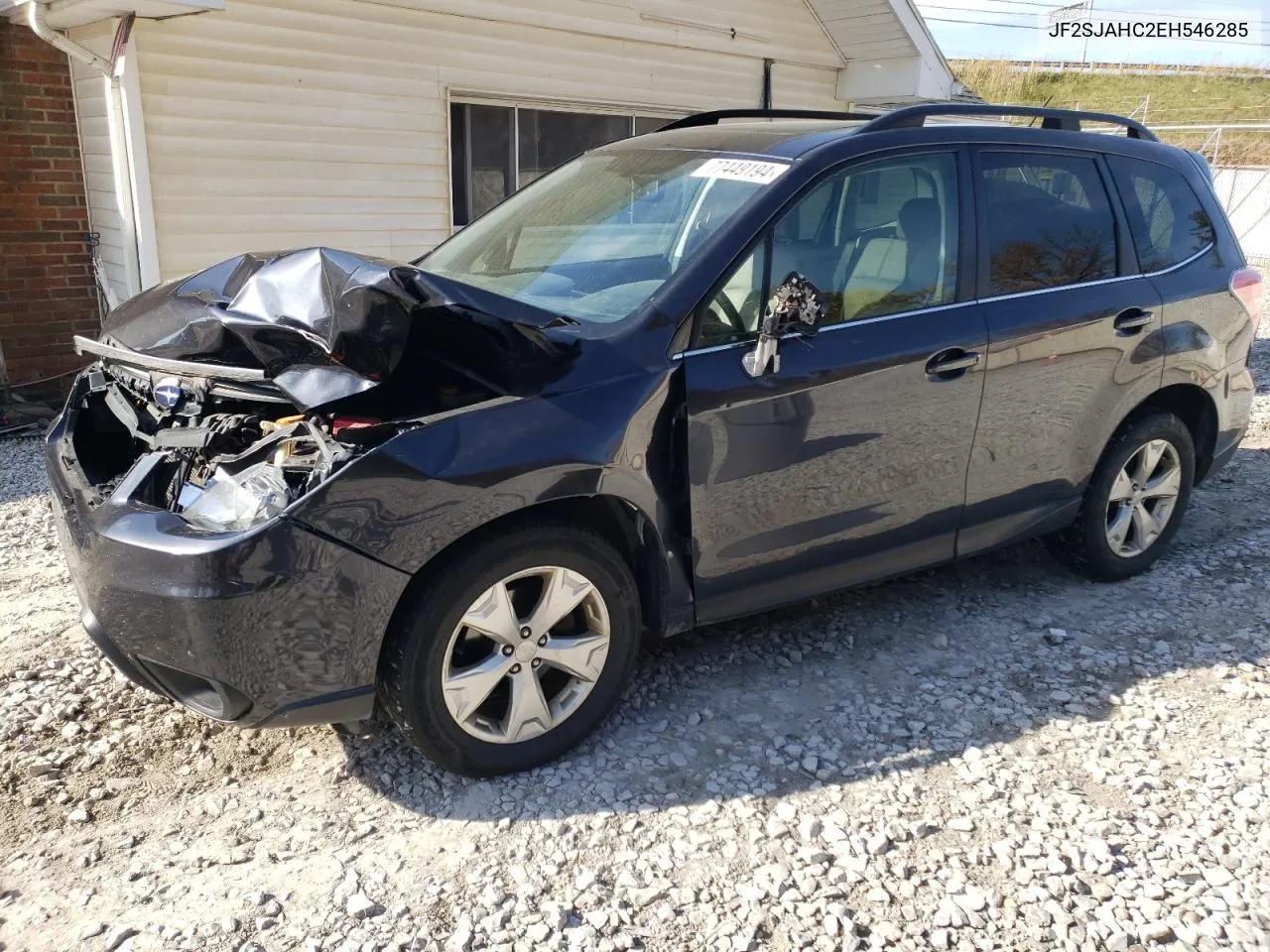 2014 Subaru Forester 2.5I Limited VIN: JF2SJAHC2EH546285 Lot: 77449194