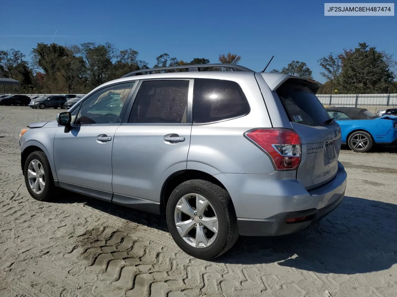 2014 Subaru Forester 2.5I Touring VIN: JF2SJAMC8EH487474 Lot: 77460364