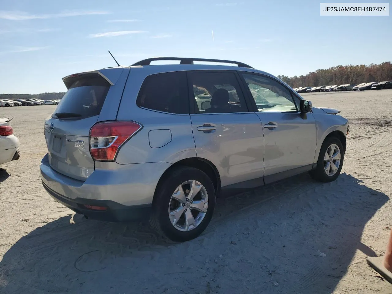 2014 Subaru Forester 2.5I Touring VIN: JF2SJAMC8EH487474 Lot: 77460364