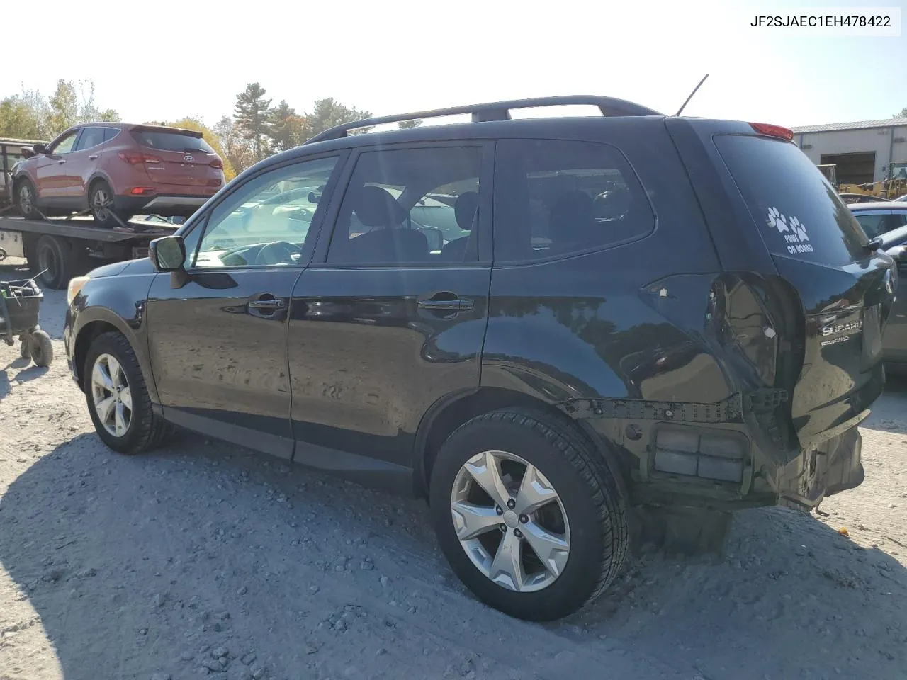 2014 Subaru Forester 2.5I Premium VIN: JF2SJAEC1EH478422 Lot: 77569214