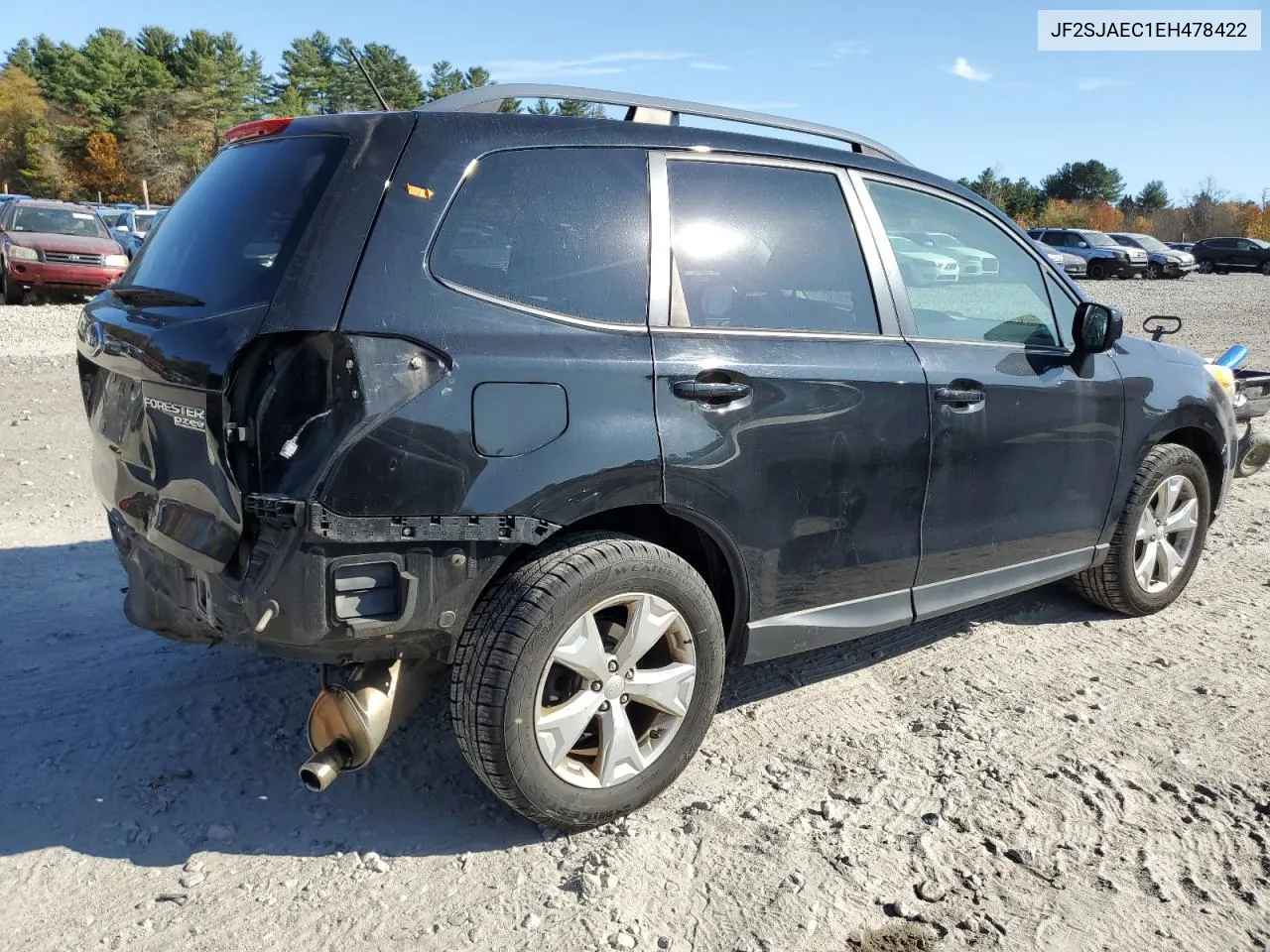 2014 Subaru Forester 2.5I Premium VIN: JF2SJAEC1EH478422 Lot: 77569214