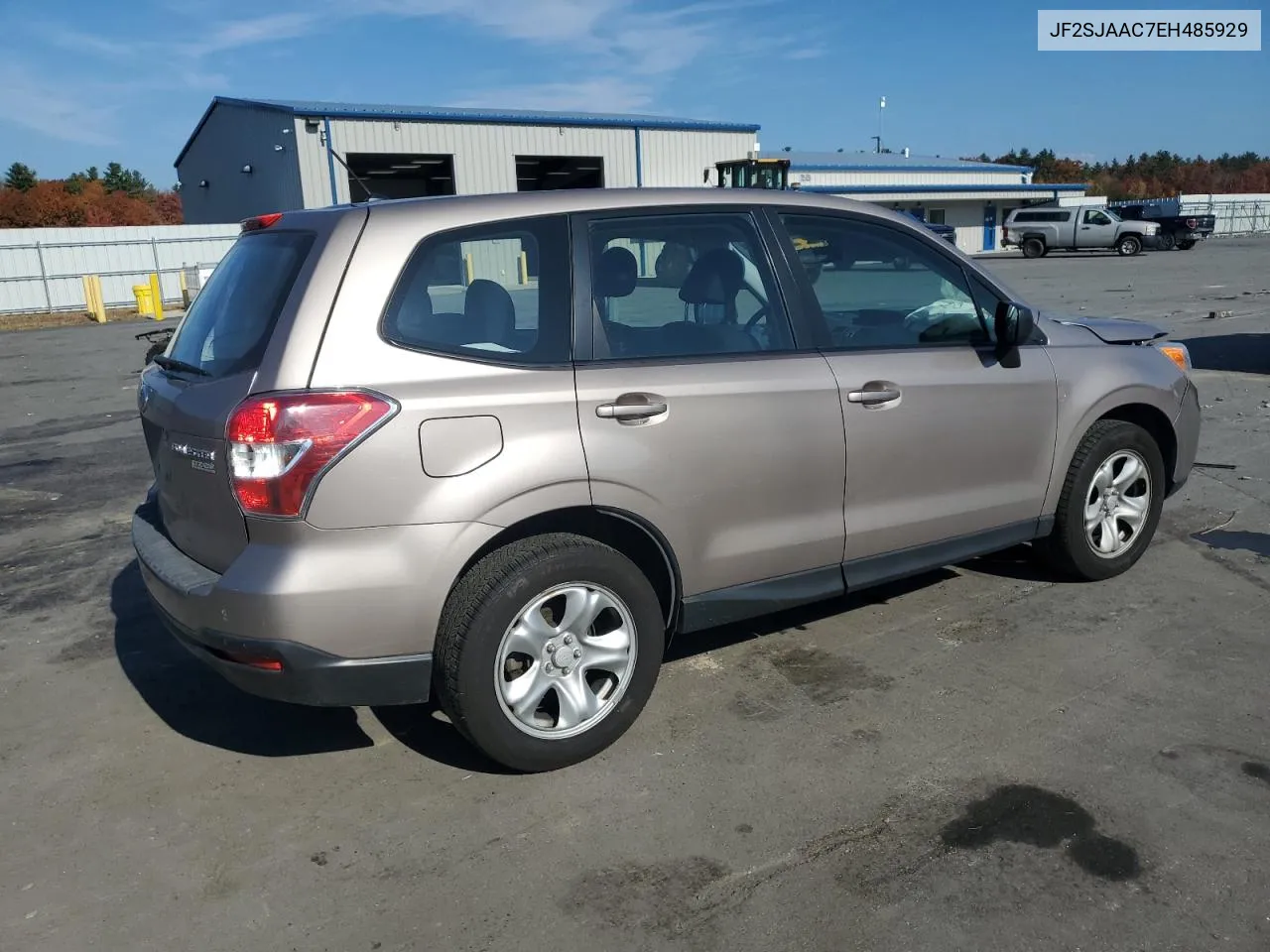 2014 Subaru Forester 2.5I VIN: JF2SJAAC7EH485929 Lot: 77650004