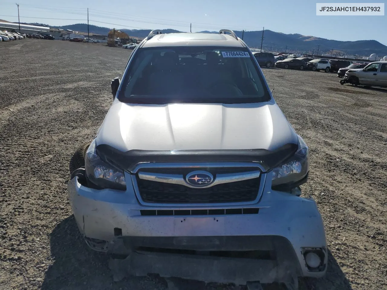 2014 Subaru Forester 2.5I Limited VIN: JF2SJAHC1EH437932 Lot: 77664424