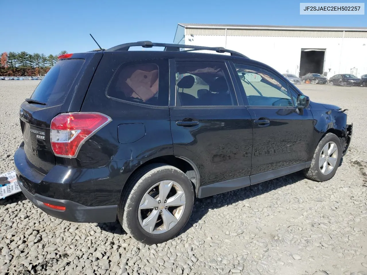 2014 Subaru Forester 2.5I Premium VIN: JF2SJAEC2EH502257 Lot: 77743464