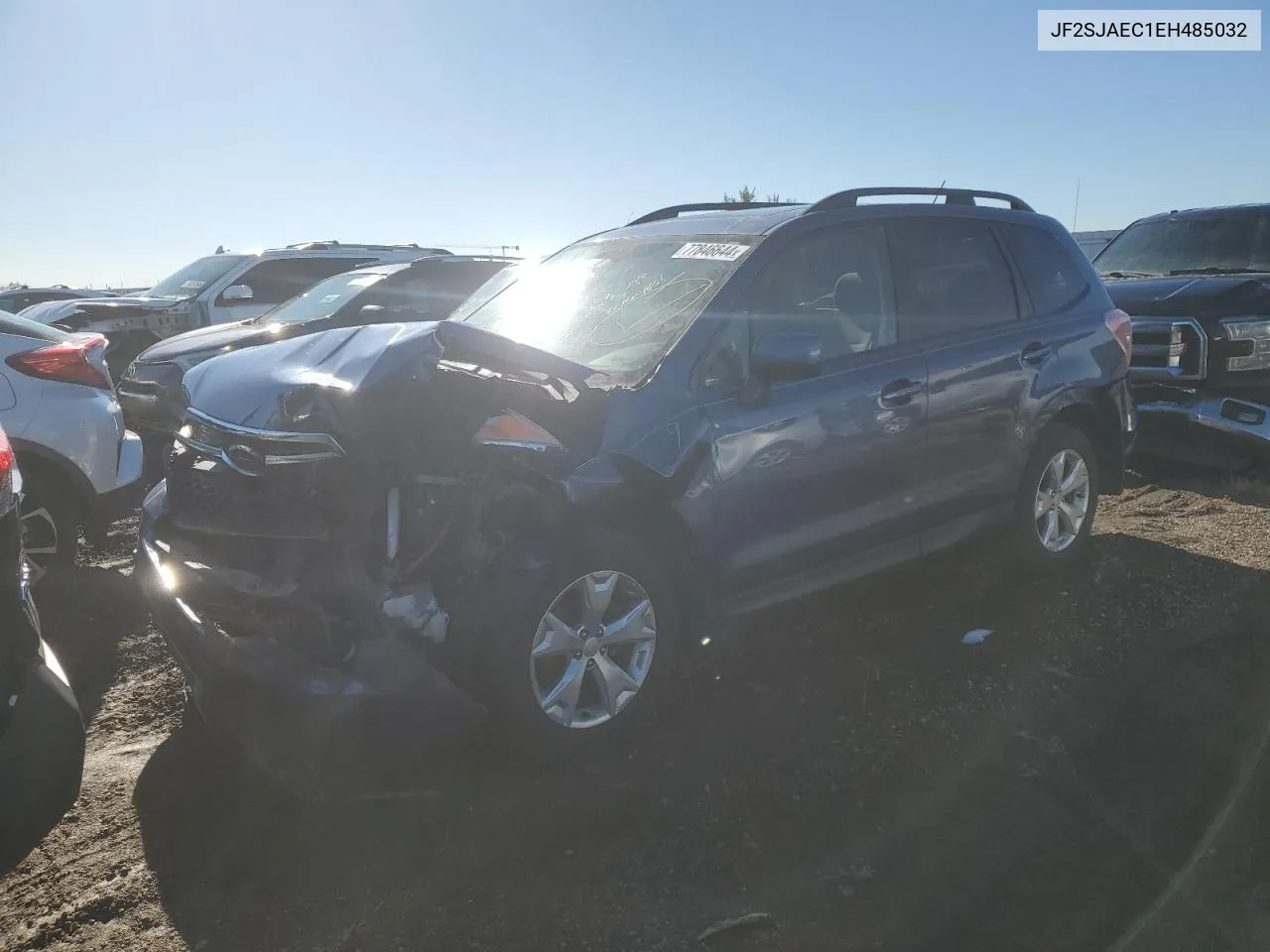 2014 Subaru Forester 2.5I Premium VIN: JF2SJAEC1EH485032 Lot: 77846644