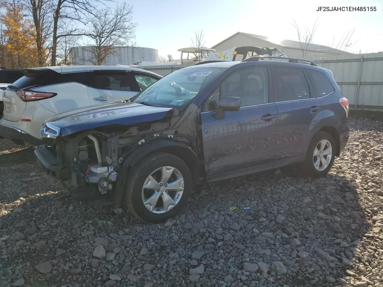 2014 Subaru Forester 2.5I Limited VIN: JF2SJAHC1EH485155 Lot: 77957104