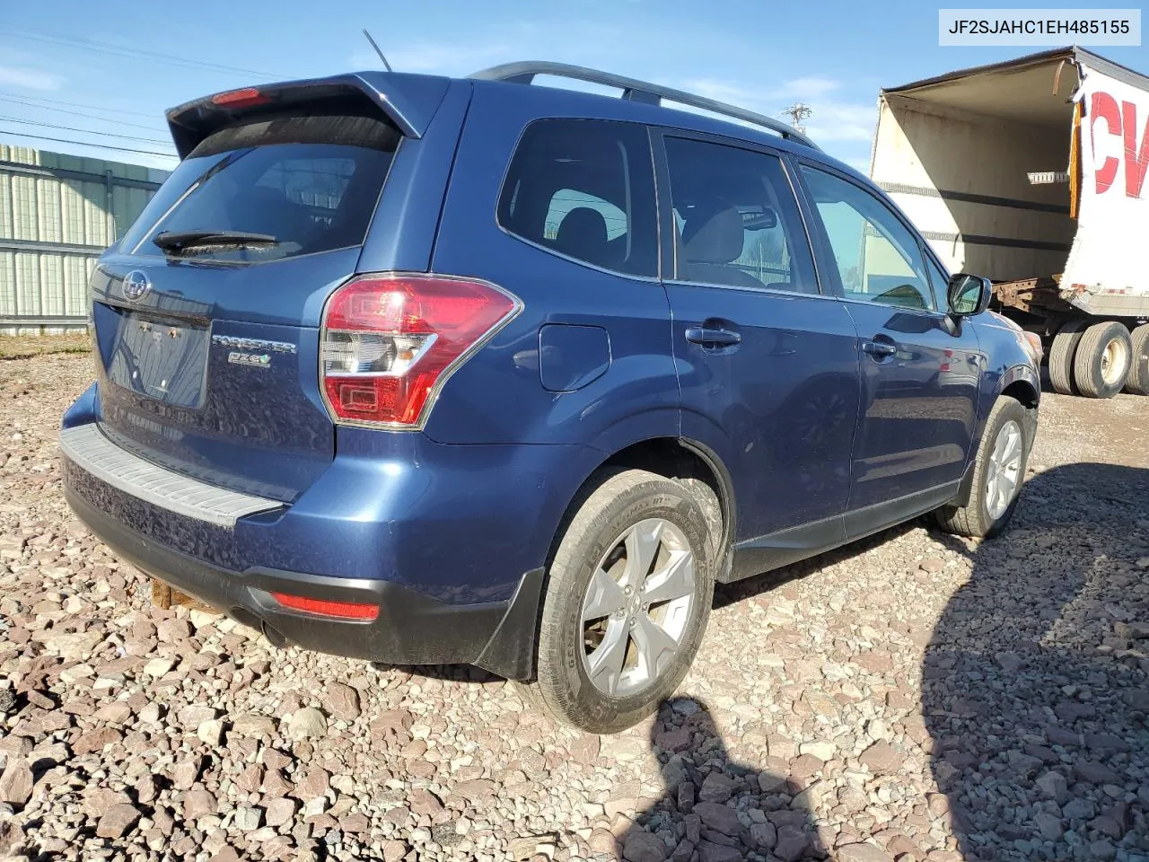 2014 Subaru Forester 2.5I Limited VIN: JF2SJAHC1EH485155 Lot: 77957104