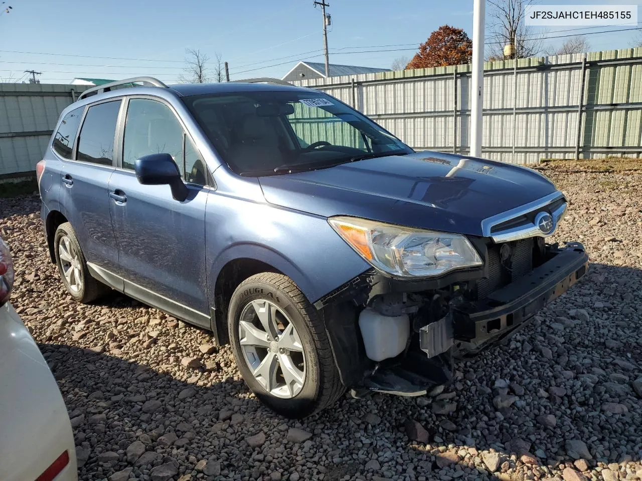 2014 Subaru Forester 2.5I Limited VIN: JF2SJAHC1EH485155 Lot: 77957104