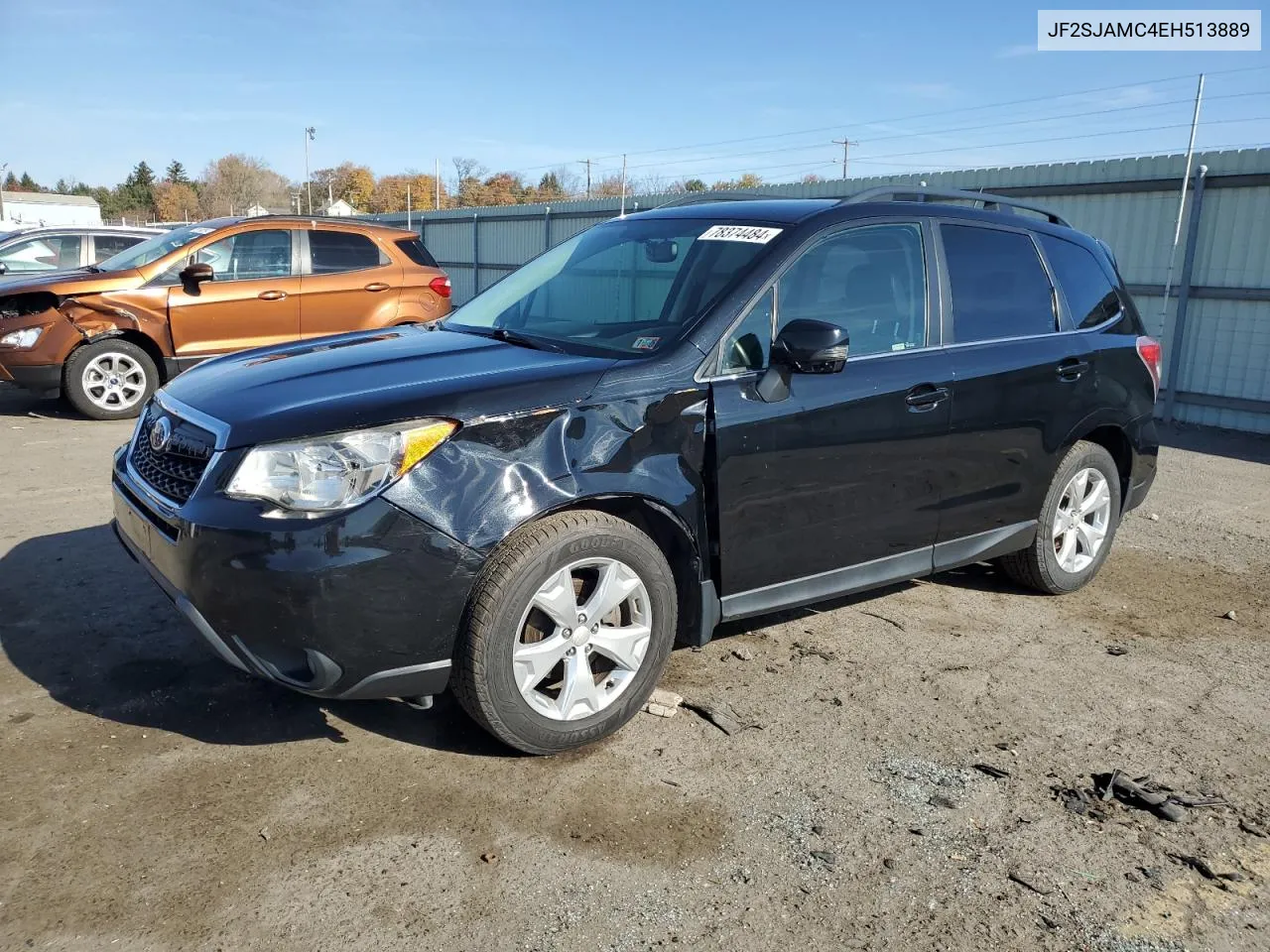 2014 Subaru Forester 2.5I Touring VIN: JF2SJAMC4EH513889 Lot: 78374484