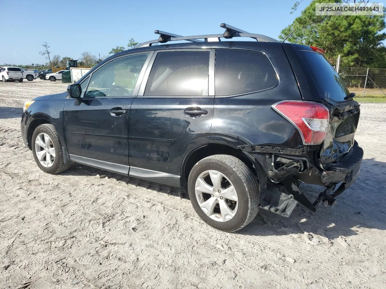 2014 Subaru Forester 2.5I Premium VIN: JF2SJAEC4EH493643 Lot: 78472484