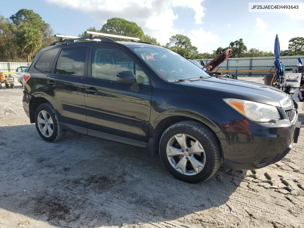 2014 Subaru Forester 2.5I Premium VIN: JF2SJAEC4EH493643 Lot: 78472484