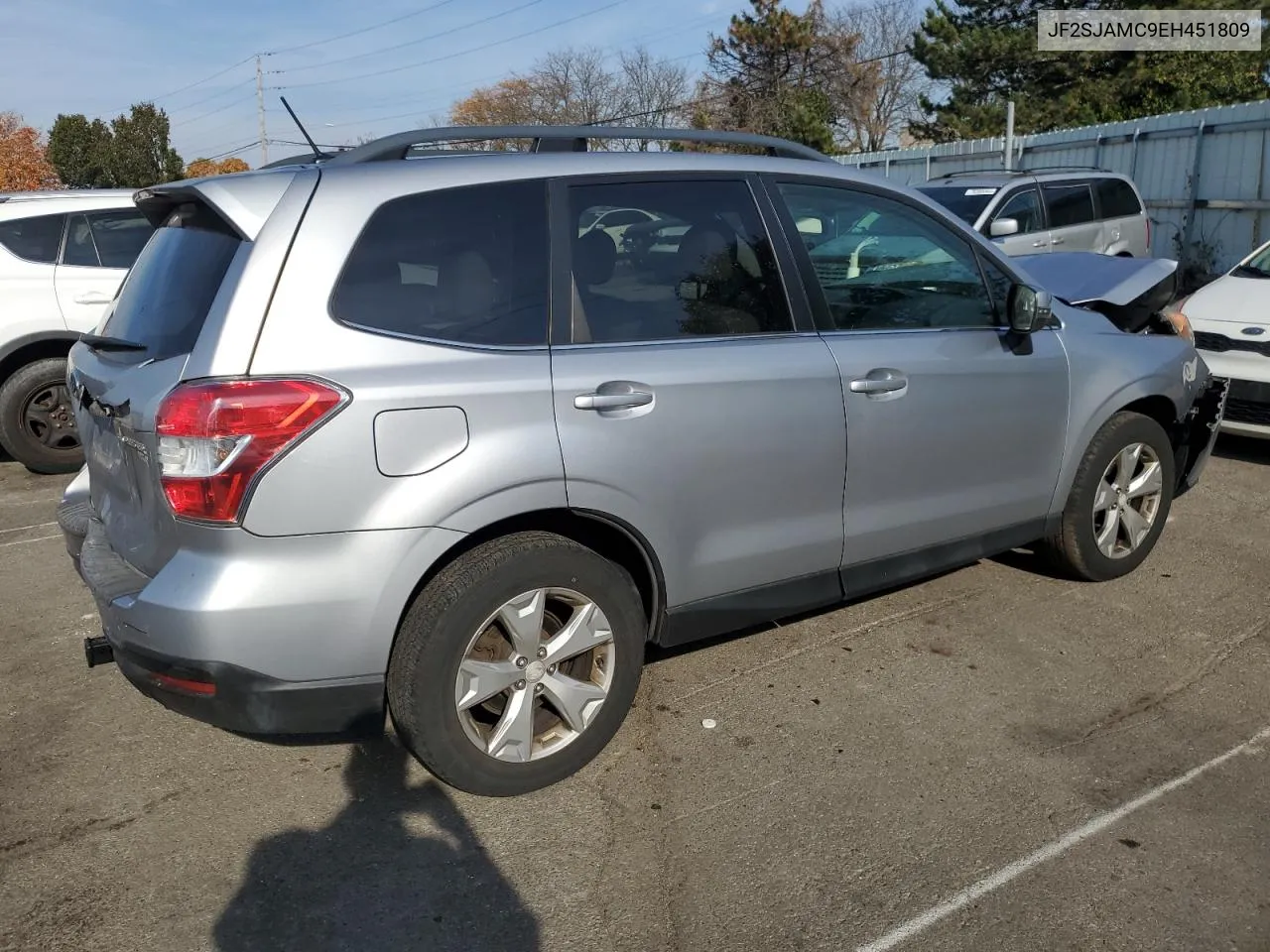 2014 Subaru Forester 2.5I Touring VIN: JF2SJAMC9EH451809 Lot: 78489504