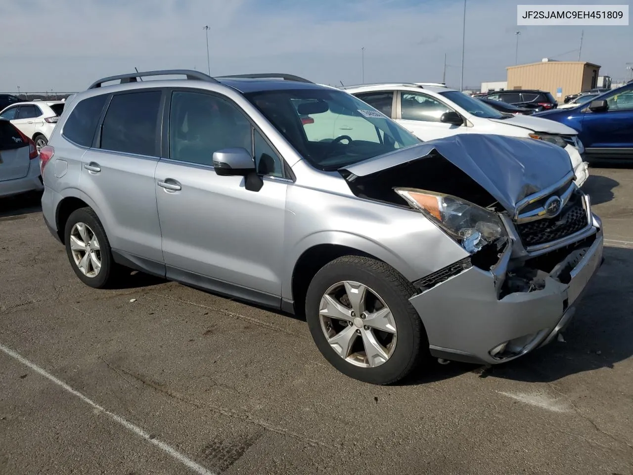 2014 Subaru Forester 2.5I Touring VIN: JF2SJAMC9EH451809 Lot: 78489504