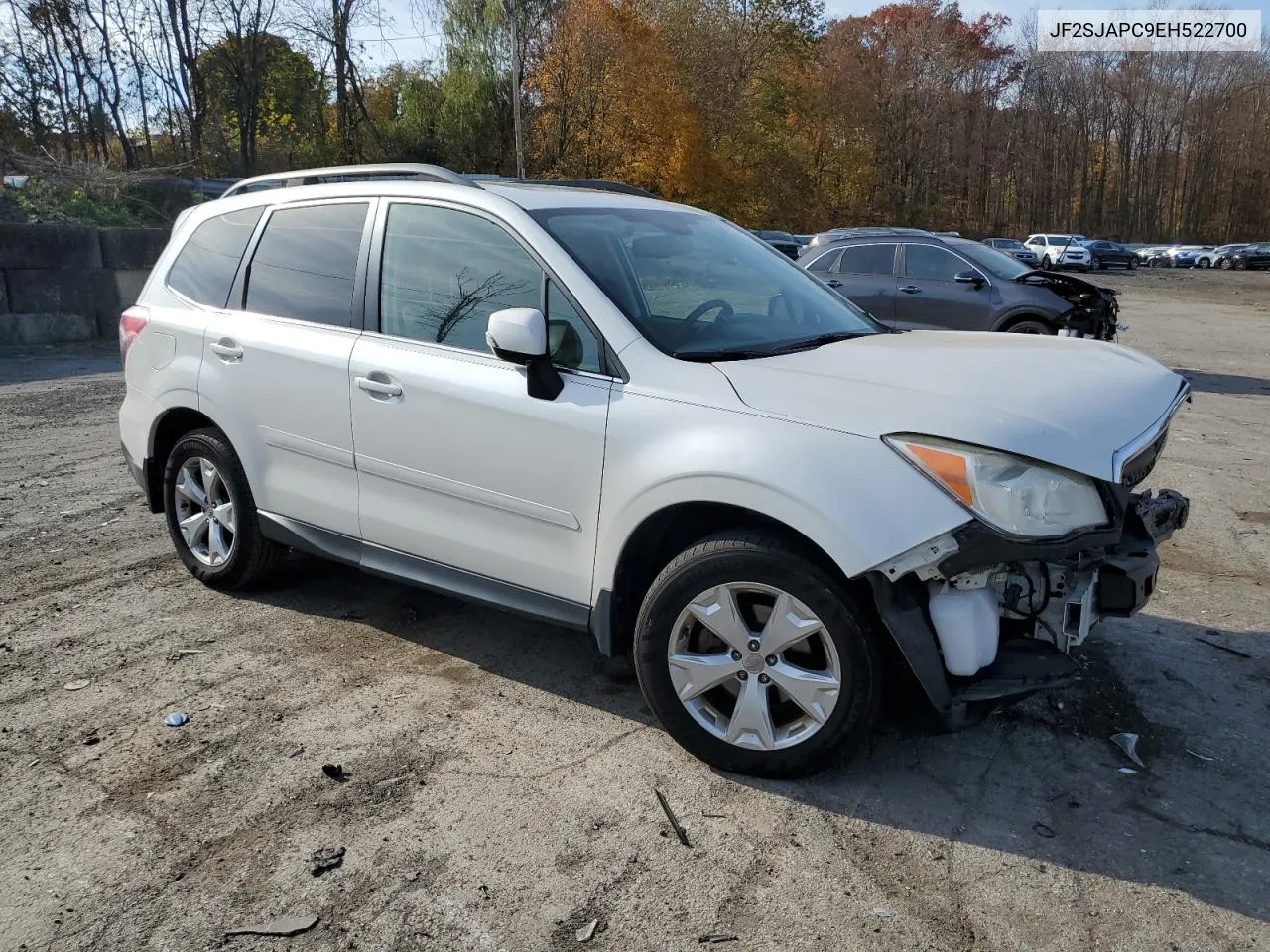 2014 Subaru Forester 2.5I Touring VIN: JF2SJAPC9EH522700 Lot: 78668984