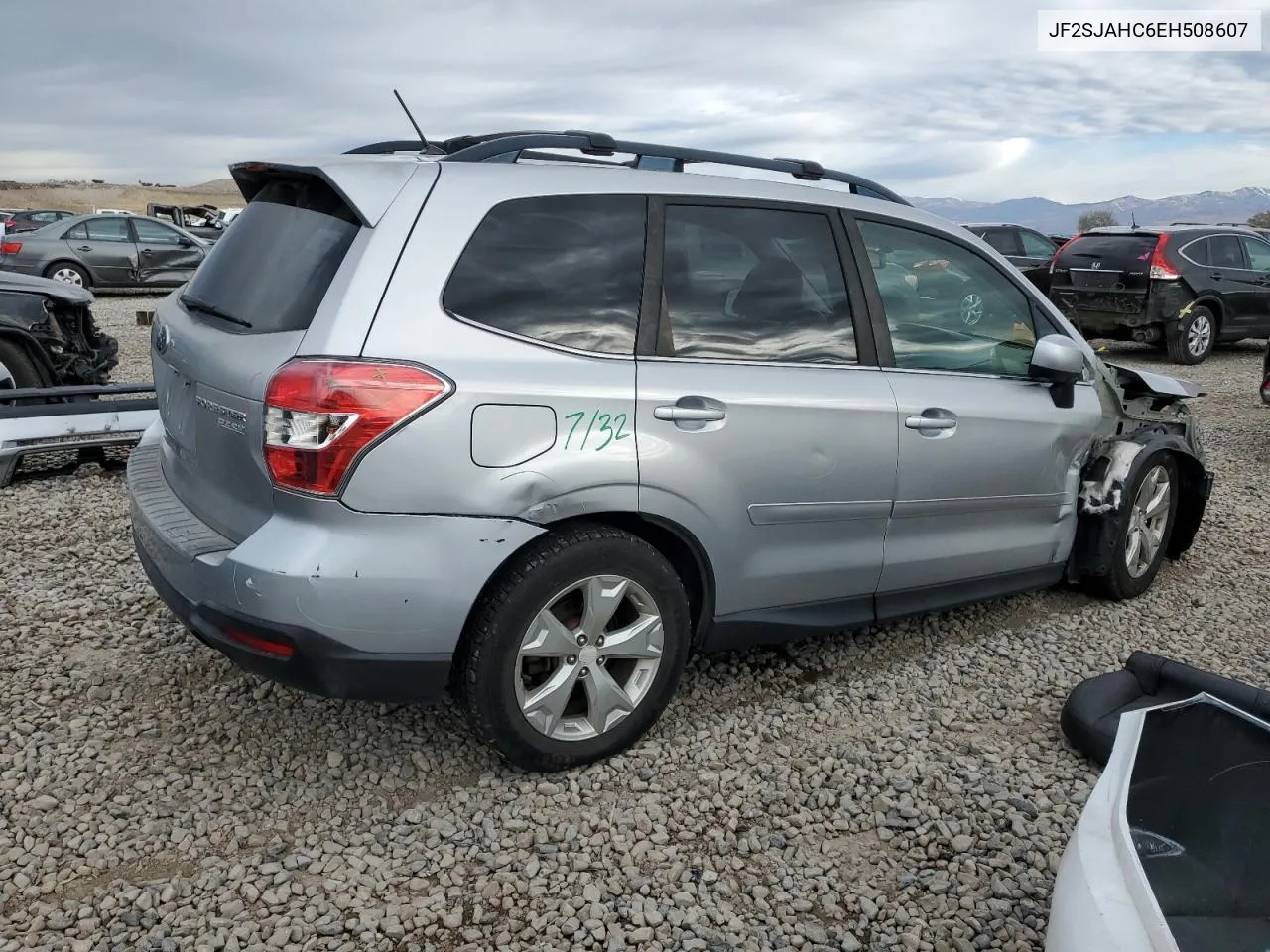 2014 Subaru Forester 2.5I Limited VIN: JF2SJAHC6EH508607 Lot: 78705744