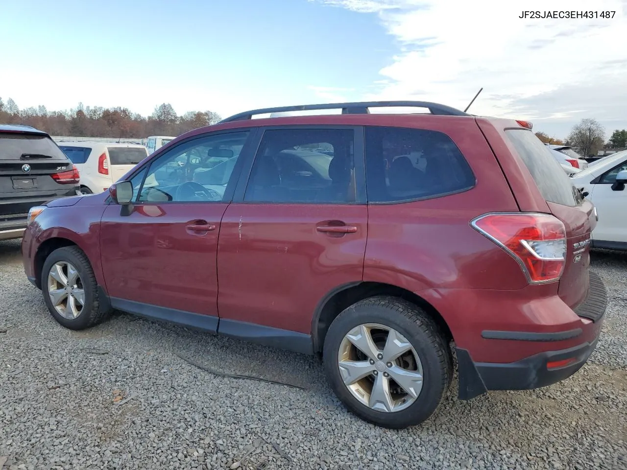 2014 Subaru Forester 2.5I Premium VIN: JF2SJAEC3EH431487 Lot: 78903474