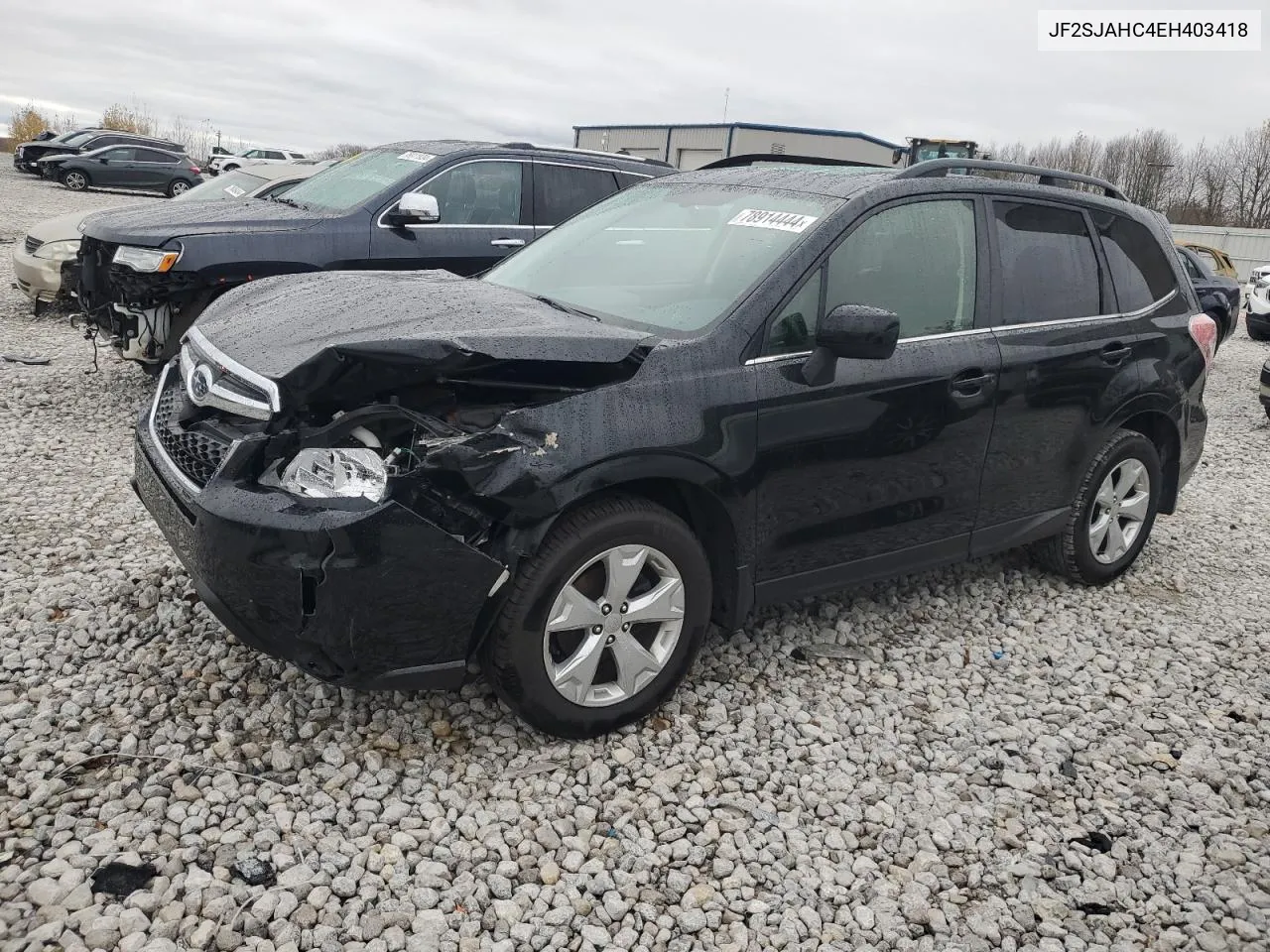 2014 Subaru Forester 2.5I Limited VIN: JF2SJAHC4EH403418 Lot: 78914444