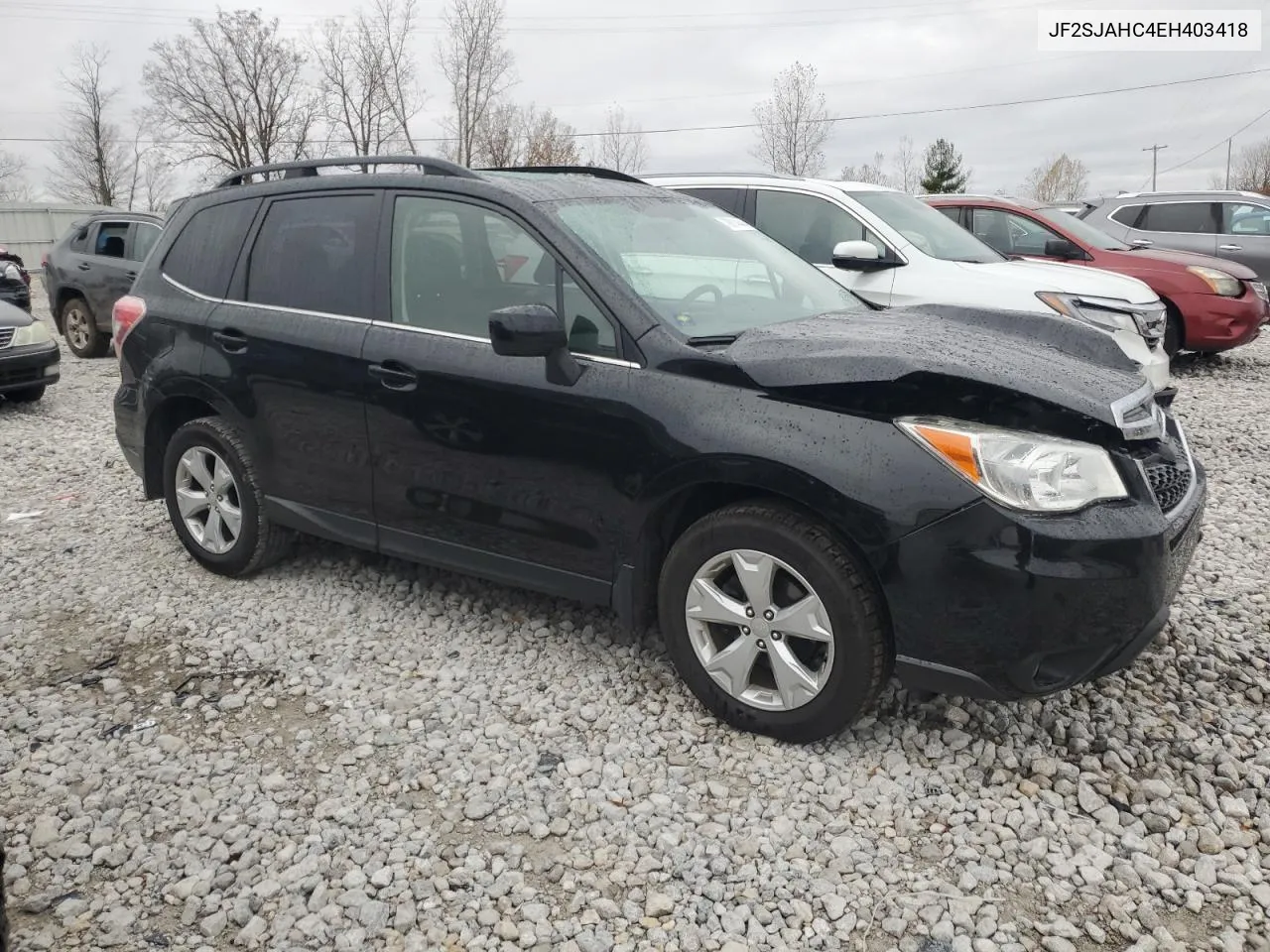 2014 Subaru Forester 2.5I Limited VIN: JF2SJAHC4EH403418 Lot: 78914444