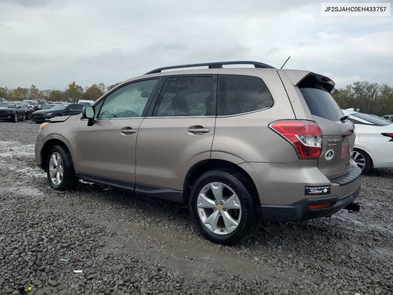 2014 Subaru Forester 2.5I Limited VIN: JF2SJAHC0EH433757 Lot: 79053594