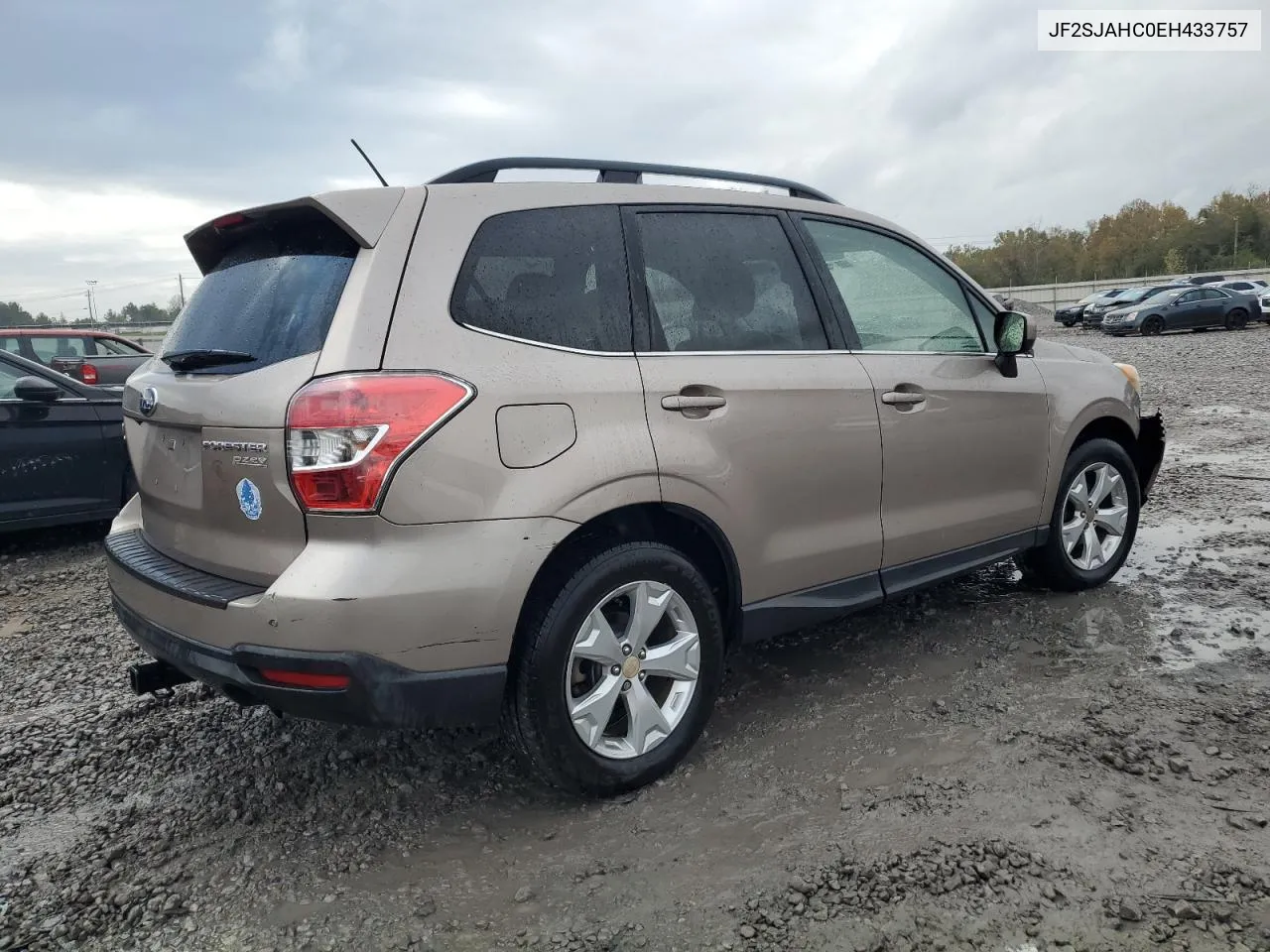 2014 Subaru Forester 2.5I Limited VIN: JF2SJAHC0EH433757 Lot: 79053594