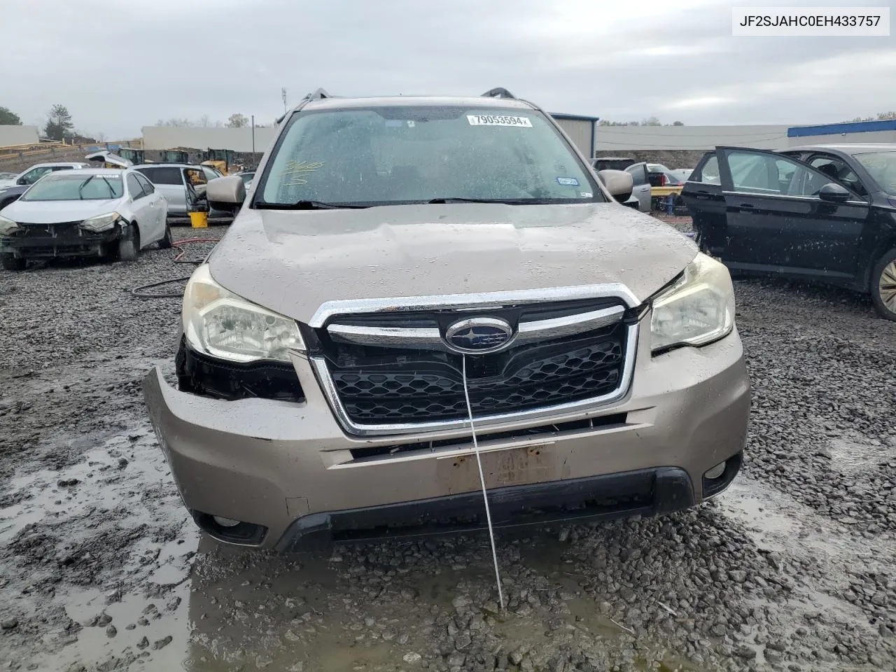 2014 Subaru Forester 2.5I Limited VIN: JF2SJAHC0EH433757 Lot: 79053594