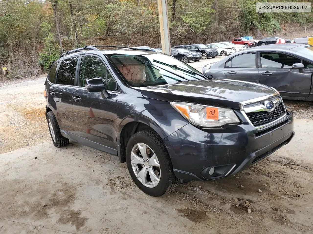 2014 Subaru Forester 2.5I Touring VIN: JF2SJAPC8EH526107 Lot: 79058504