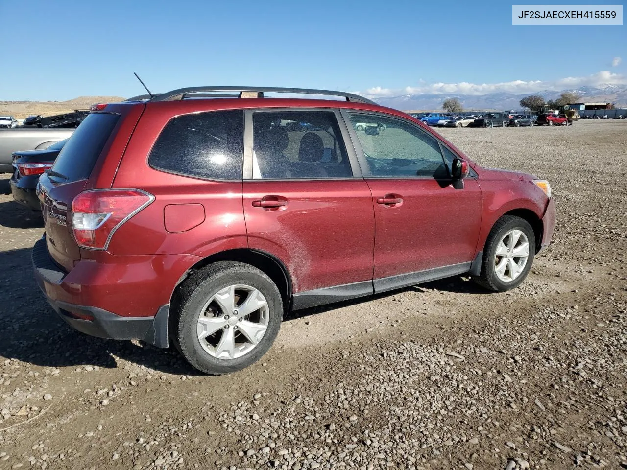 2014 Subaru Forester 2.5I Premium VIN: JF2SJAECXEH415559 Lot: 79423714