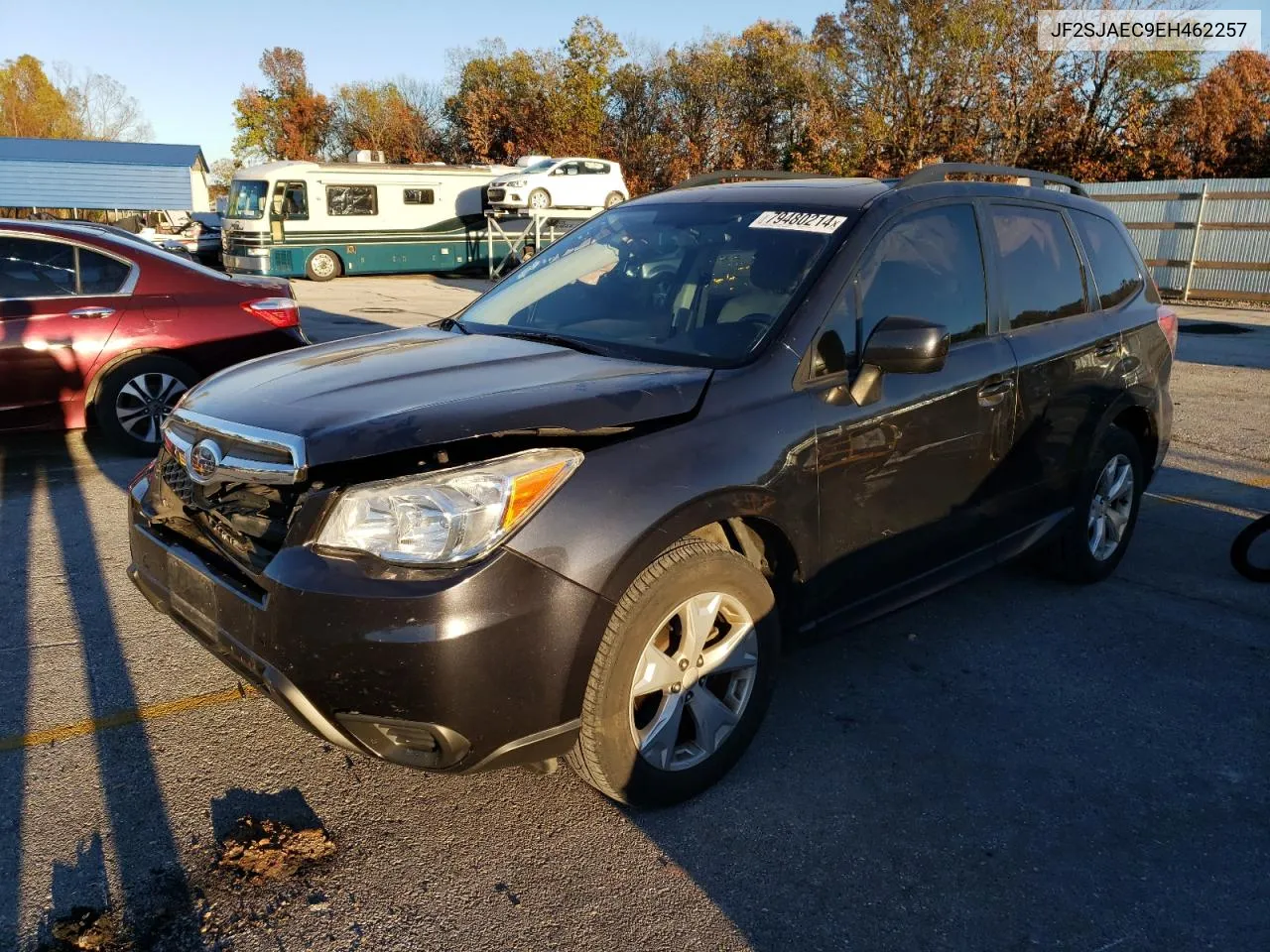 2014 Subaru Forester 2.5I Premium VIN: JF2SJAEC9EH462257 Lot: 79480214