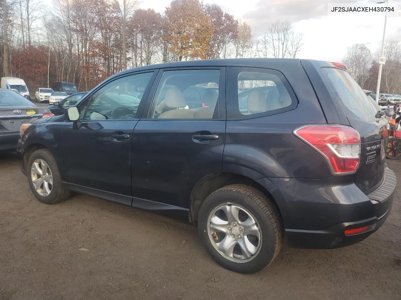 2014 Subaru Forester 2.5I VIN: JF2SJAACXEH430794 Lot: 79556694