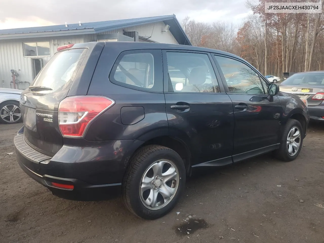 2014 Subaru Forester 2.5I VIN: JF2SJAACXEH430794 Lot: 79556694