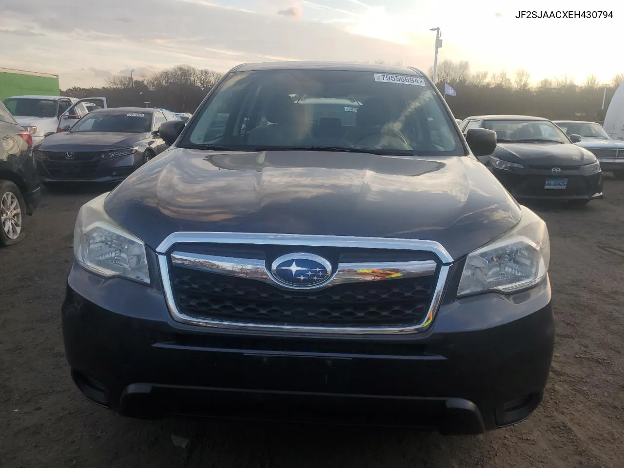 2014 Subaru Forester 2.5I VIN: JF2SJAACXEH430794 Lot: 79556694