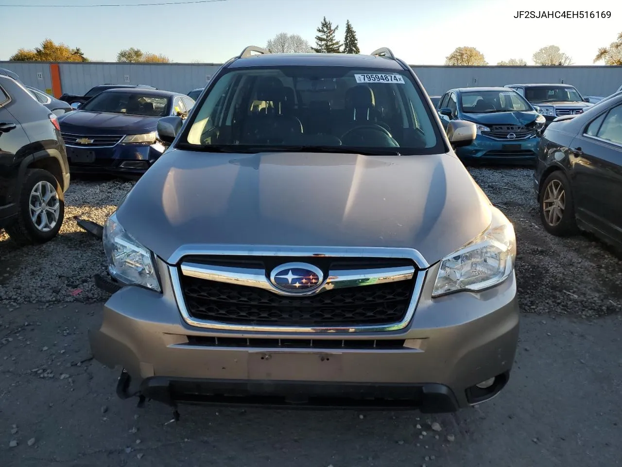 2014 Subaru Forester 2.5I Limited VIN: JF2SJAHC4EH516169 Lot: 79594874